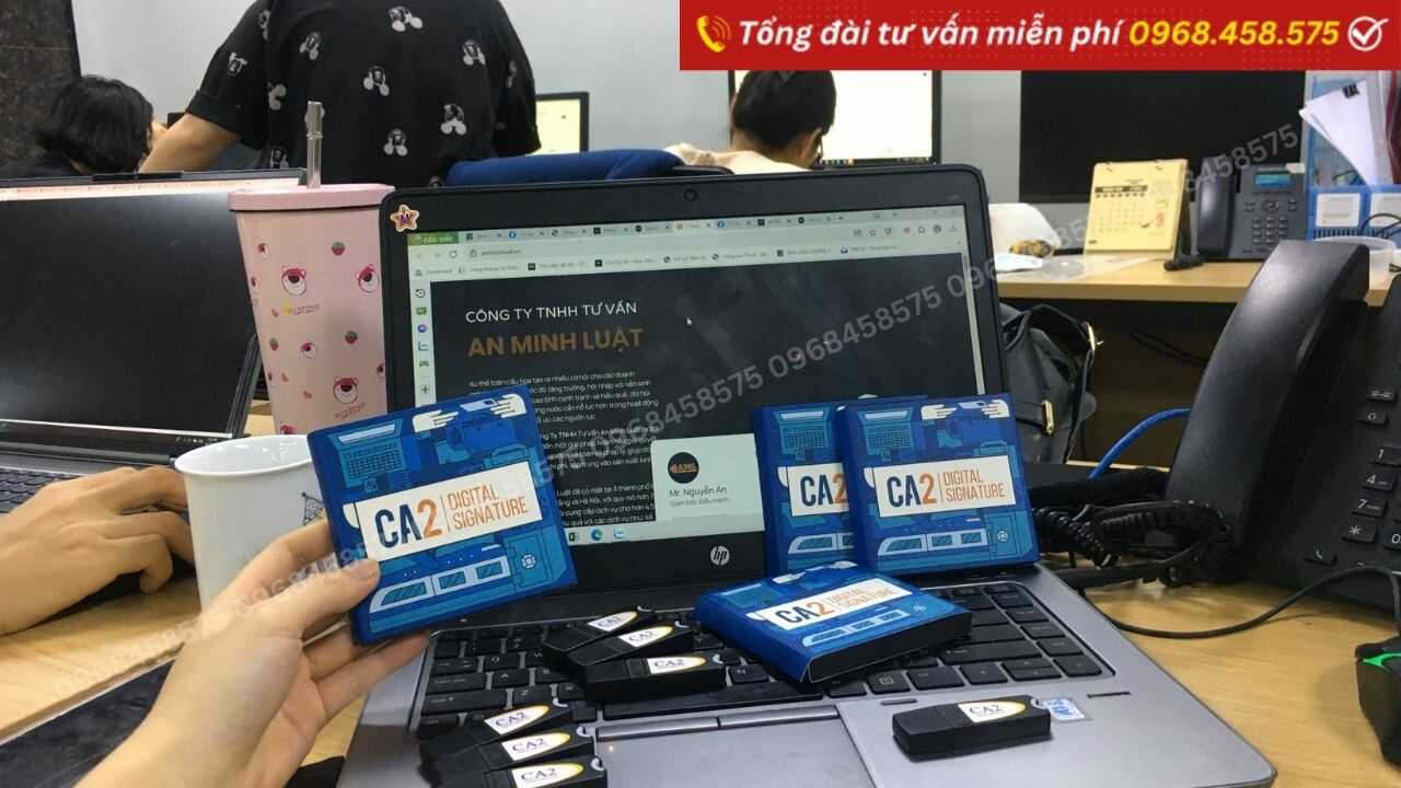 bảng giá chữ ký số CA2 Nacencomm