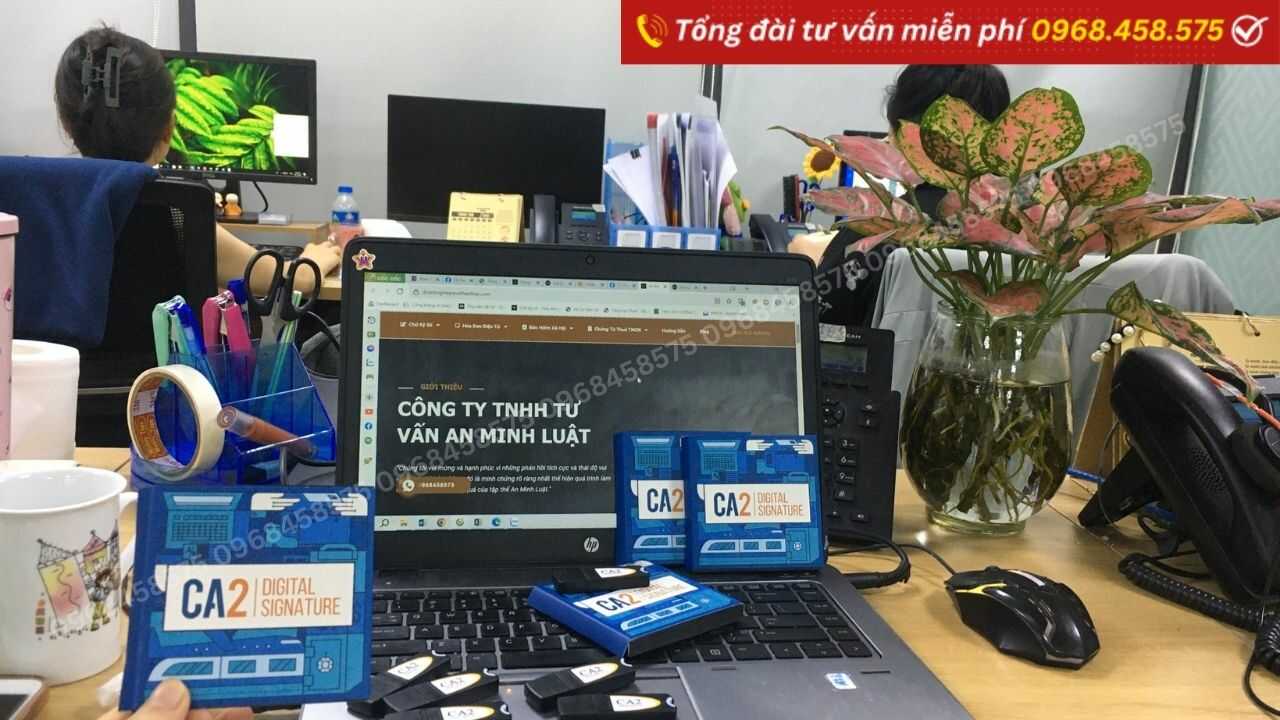 bảng giá chữ ký số CA2 Nacencomm