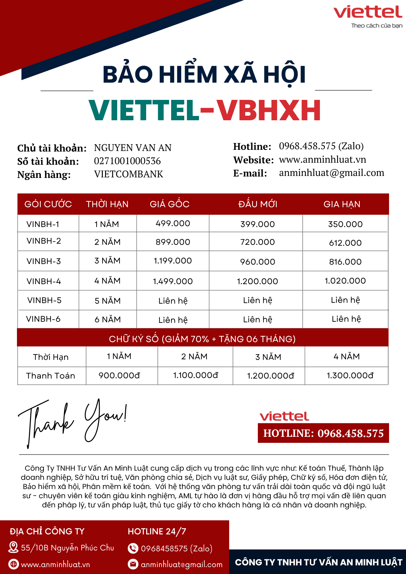 Phần mềm khai bảo hiểm xã hội Viettel-vBHXH