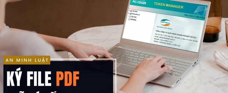 Ký file PDF bằng chữ ký số Viettel-CA