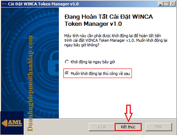 Cài Đặt Phần Mềm Chữ Ký Số WinCA Token Manager V1.0
