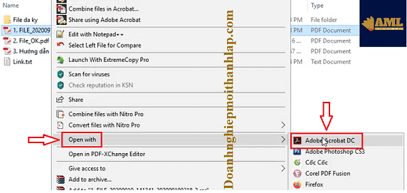 Cách ký điện tử file PDF bằng Adobe Acrobat DC Pro