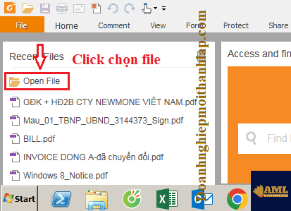 Ký điện tử file PDF bằng Token WinCA