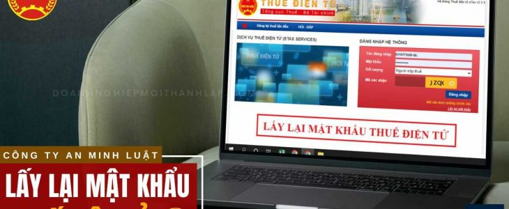 Cách lấy lại mật khẩu đăng nhập Thuế điện tử