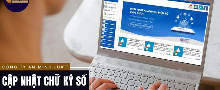 Cập nhật chữ ký số phần mềm bảo hiểm xã hội VNPT-BHXH