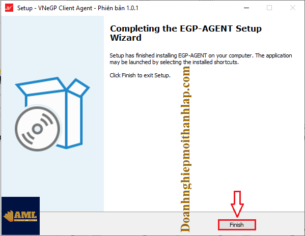 Cài đặt phần mềm VNeGP Client Agent 1.0.1 mới nhất