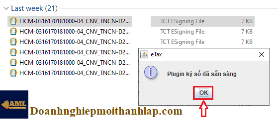 Sửa Lỗi Mở tờ khai XML thông báo Plugin ký số đã sẵn sàng