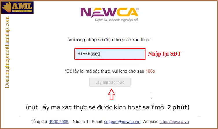 Hướng dẫn xác thực bảo mật chữ ký số NewCA