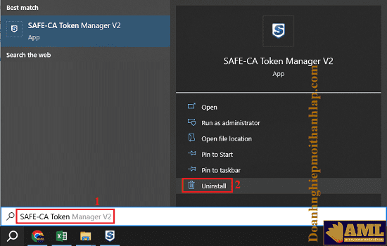 Hướng dẫn cài đặt chữ ký số SAFE-CA Token Manager V2.0