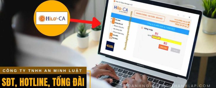 số điện thoại tổng đài chữ ký số hiloca