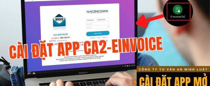 cài đặt app mở hóa đơn ca2-einvoice