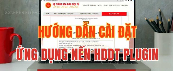 cài đặt ứng dụng nền hddt plugin