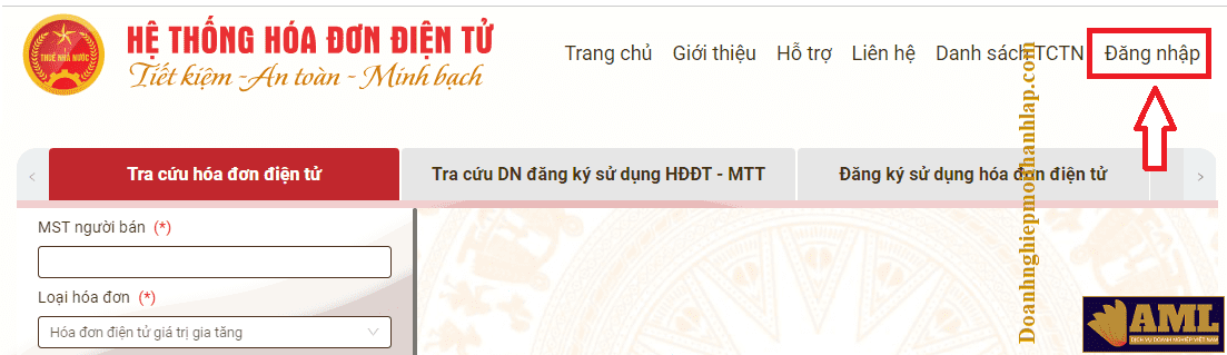 hướng dẫn lấy lại mật khẩu trang hoadondientu.gdt.gov.vn