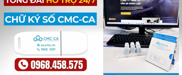 tổng đài hỗ trợ chữ ký số cmc