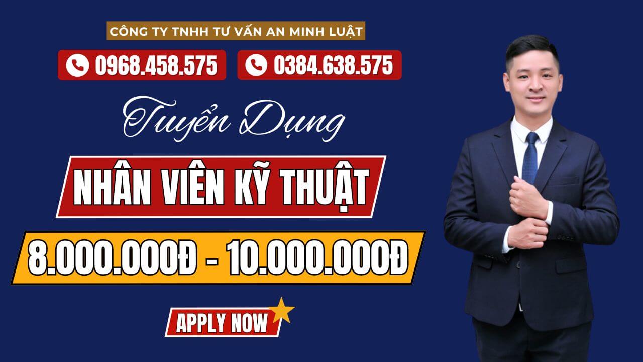 Tuyển nhân viên kỹ thuật tại An Minh Luật