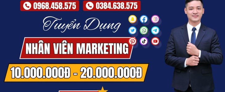 Tuyển nhân viên marketing online tại An Minh Luật