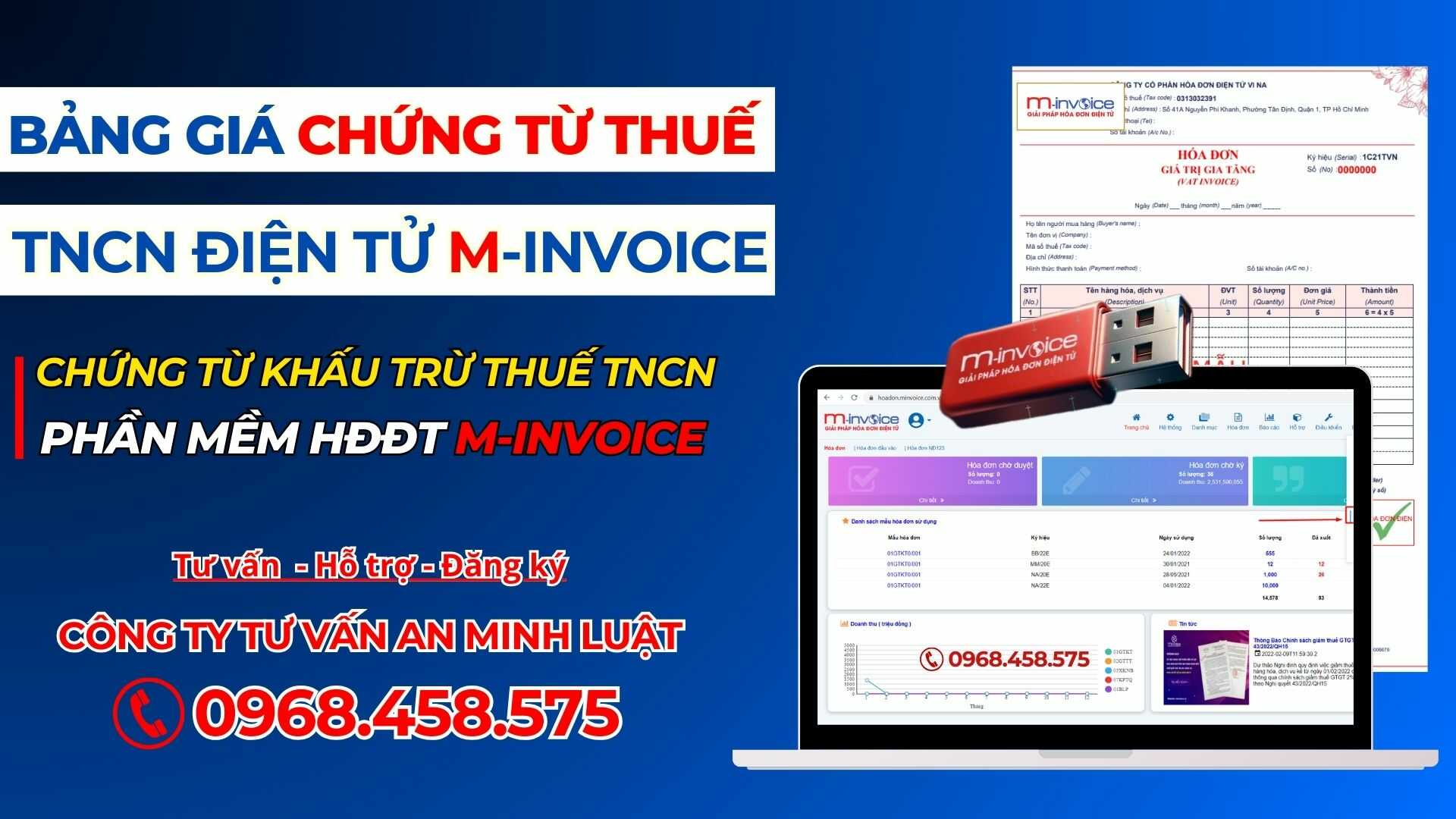 Chứng từ khấu trừ thuế TNCN Minvoice điện tử Chứng từ khấu trừ thuế TNCN Minvoice điện tử