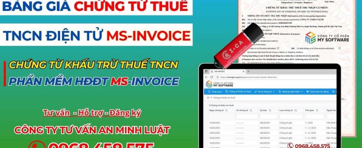 Chứng từ khấu trừ thuế TNCN msinvoice